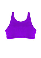 Haut de maillot de bain sportif et couvrant avec un noeud dans le dos pour ado de 10 à 18 ans en matière ecofriendly